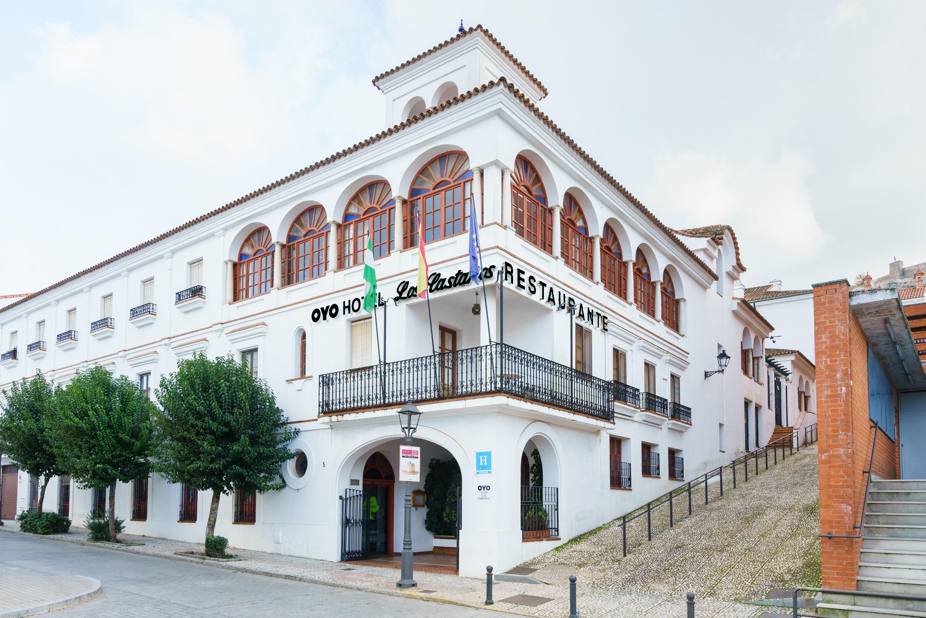 Hotel Los Castanos Aracena Exterior foto