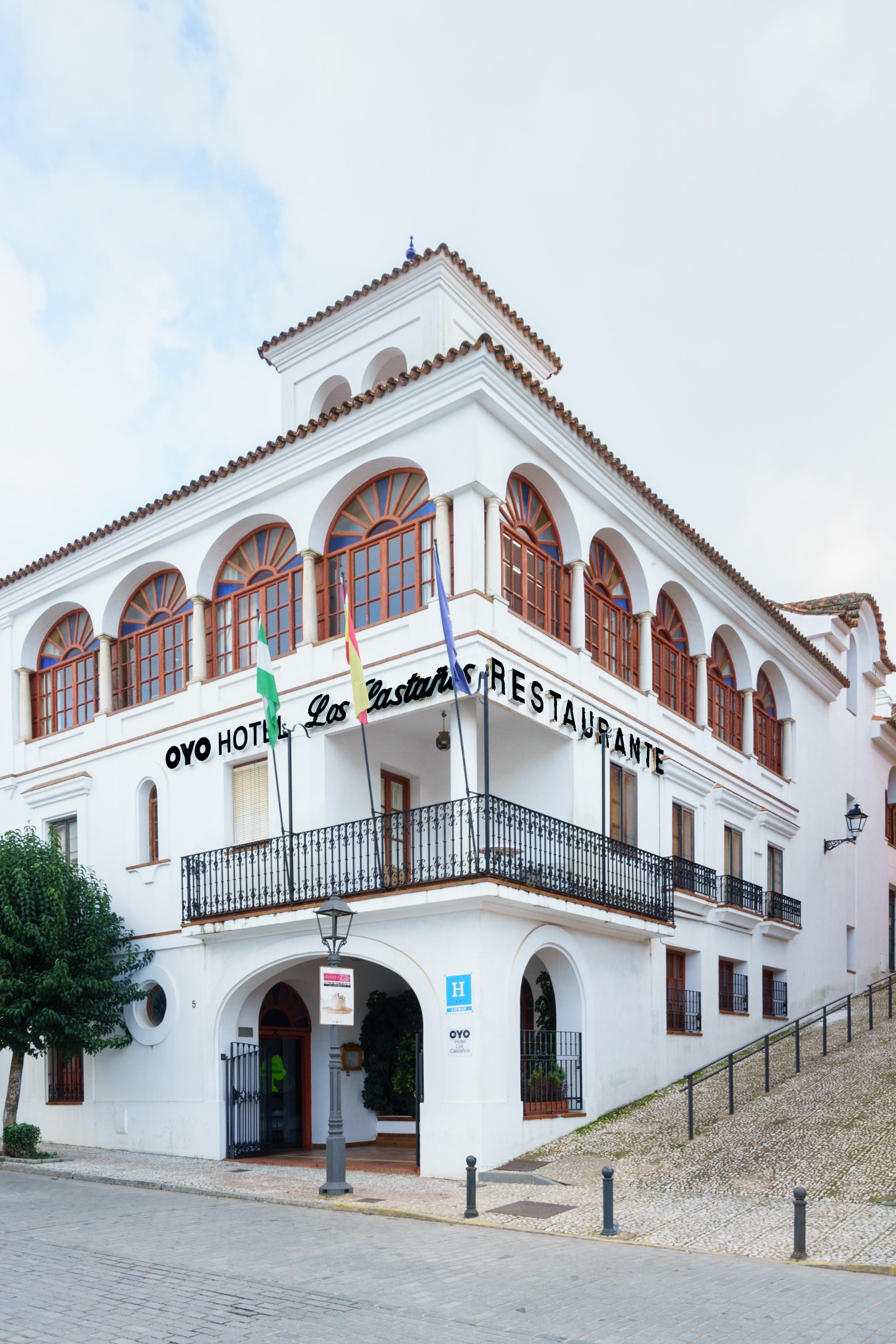 Hotel Los Castanos Aracena Exterior foto